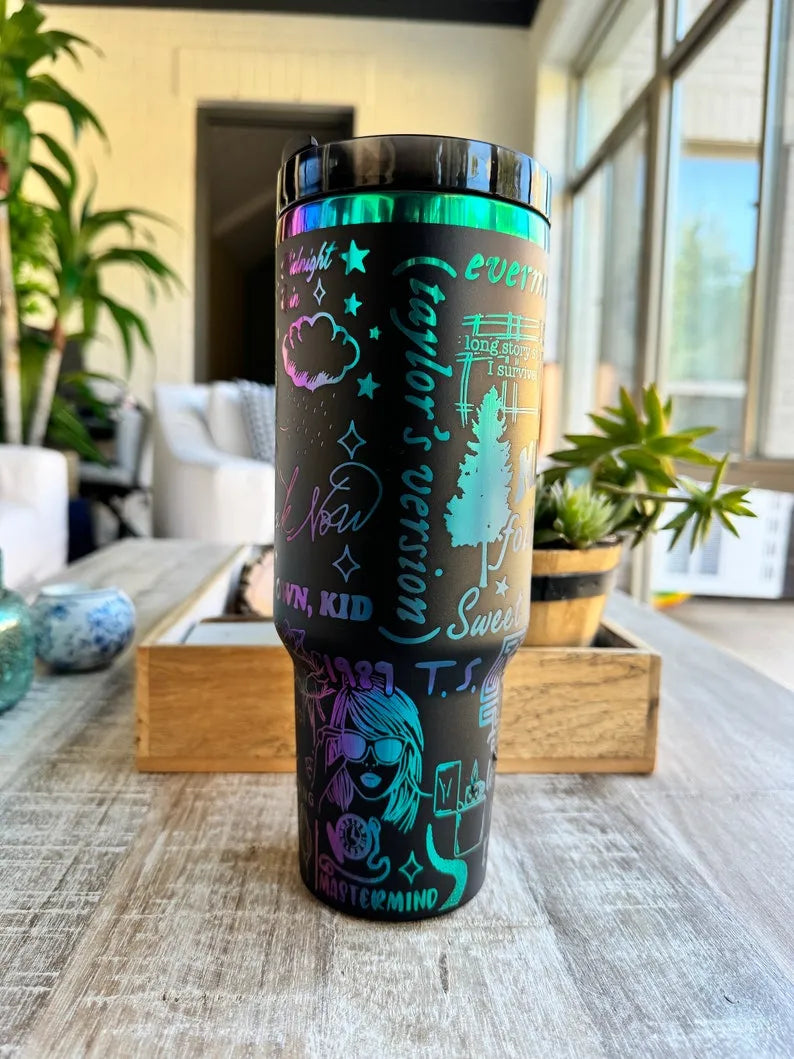 TTPD 40oz Swiftie Tumbler TW34 - Perfect Gift For Fans