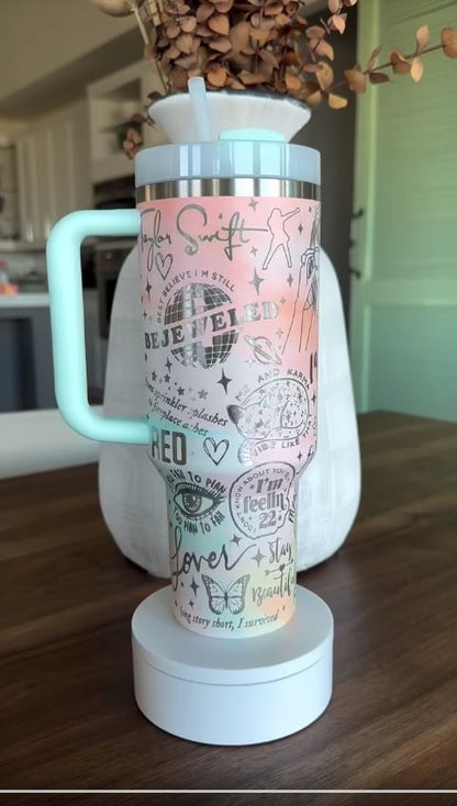 40 Oz Swiftie Tumbler 27TW56 - Perfect Gift For Fans