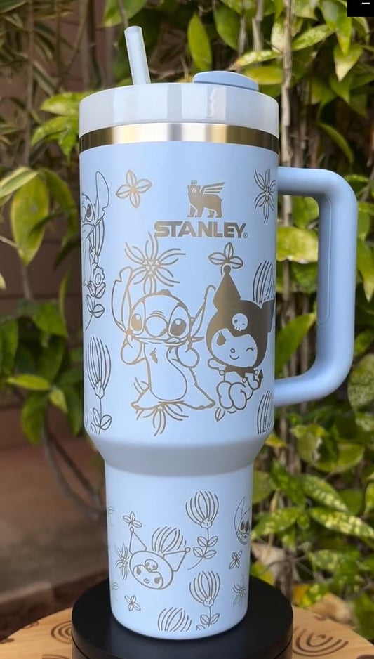 Stitch Cartoon 40oz Tumbler  - Perfect For Fan Disney 40oz Tumbler 1505TLS11